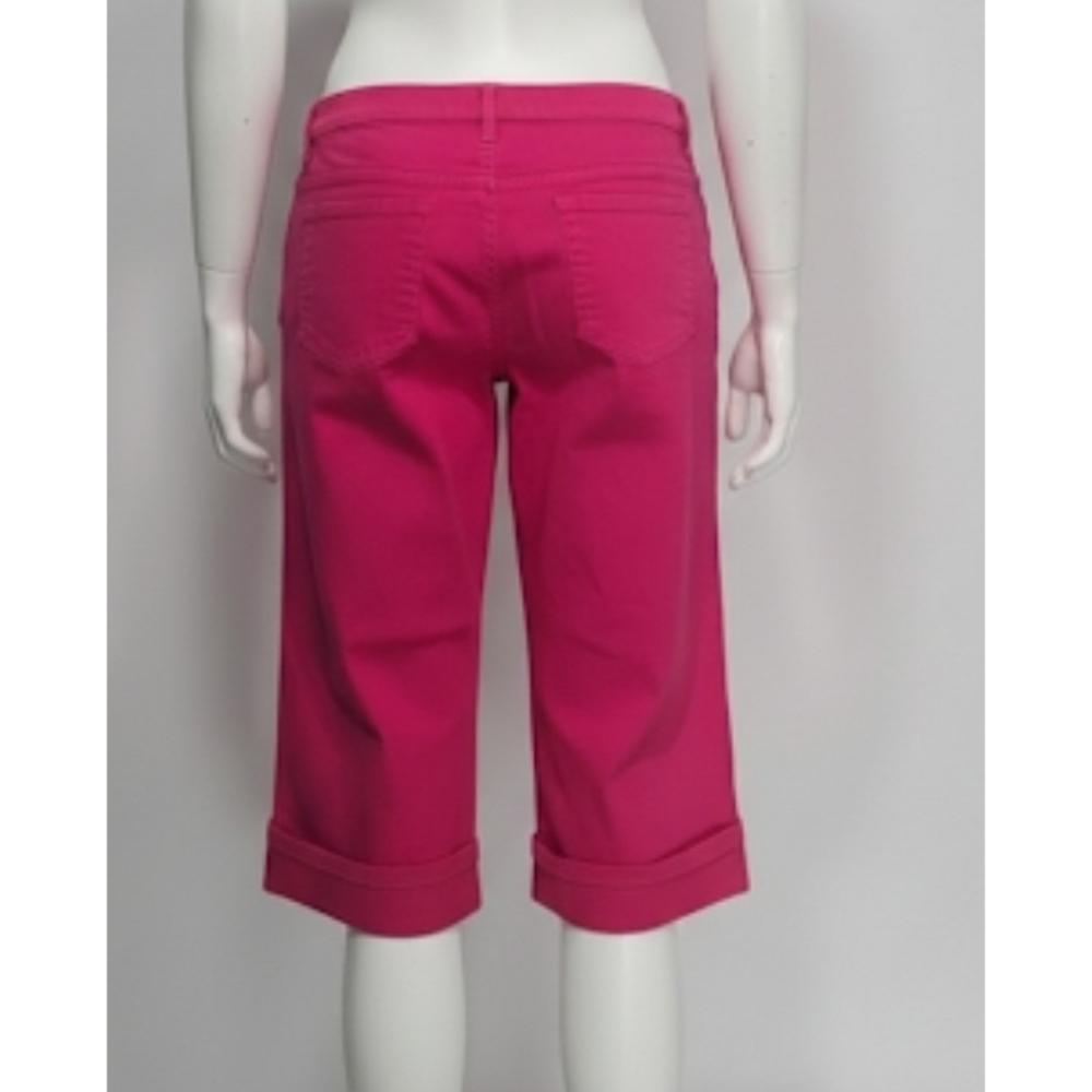 Gloria Vanderbilt All-Around Slimming Effect, Capris Jeans, Dark Pink,16,GUC✔️ - Picture 2 of 3